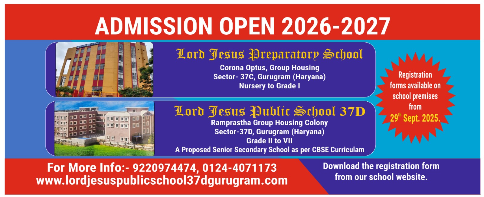 Registration Banner